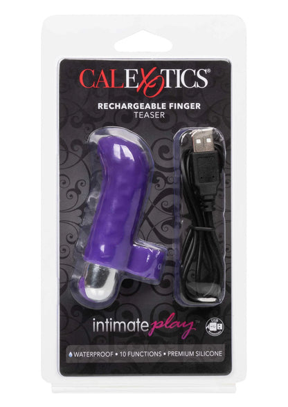 Bestel: Rechargeable Finger Teaser by CalExotics Intimate Play - bij Happytoys: de erotische sex webshop | liever Happy dan Easy ⭐⭐⭐⭐⭐