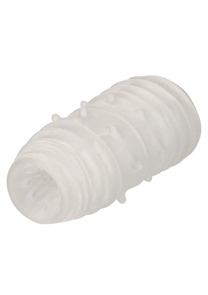 Beste vandaag nog: Boundless Reversible Ribbed Stroker by CalExotics - bij Happytoys