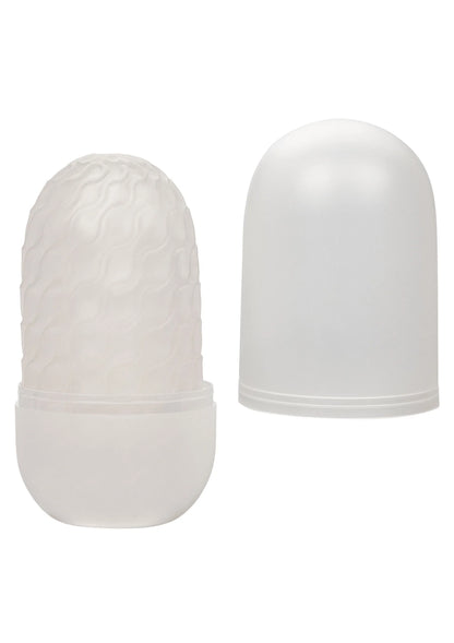 Beste vandaag nog: Boundless Reversible Ribbed Stroker by CalExotics - bij Happytoys