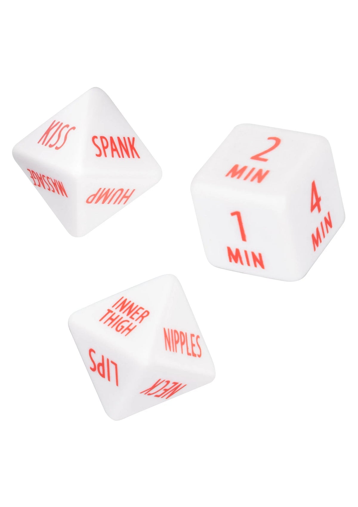 Bestel: Tempt & Tease Dice (EN) by CalExotics - bij Happytoys: de erotische sex webshop | liever Happy dan Easy ⭐⭐⭐⭐⭐ - Default Title - 14262 - WHITE