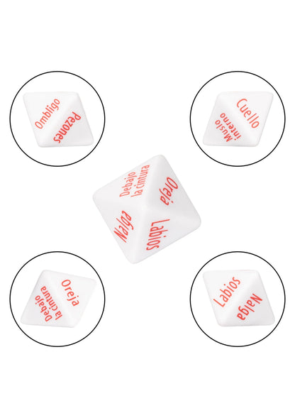 Bestel: Tempt & Tease Dados dice (ESP) by CalExotics - bij Happytoys: de erotische sex webshop | liever Happy dan Easy ⭐⭐⭐⭐⭐