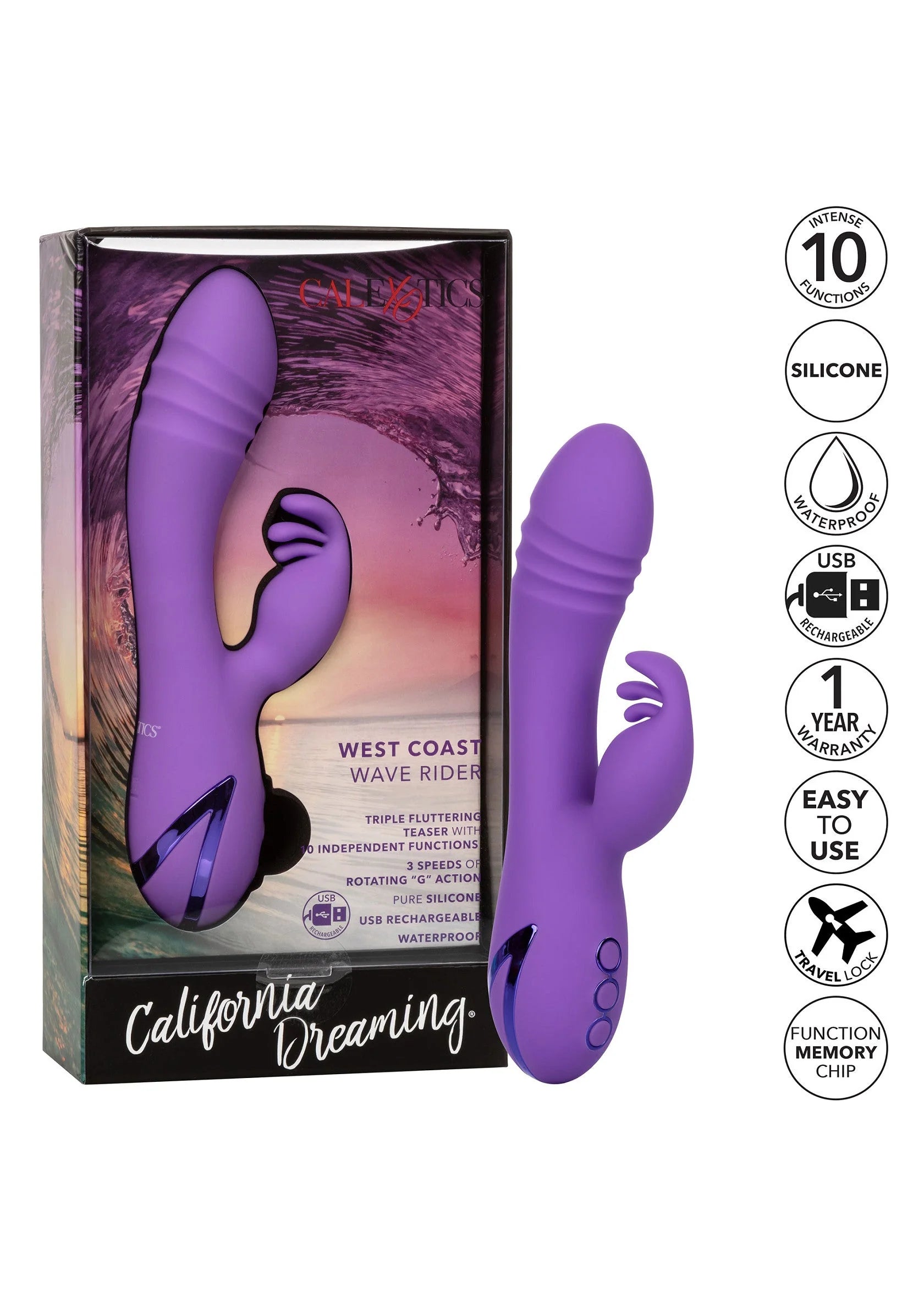 Beste vandaag nog: California Dreaming West Coast Wave Rider by CalExotics - bij Happytoys