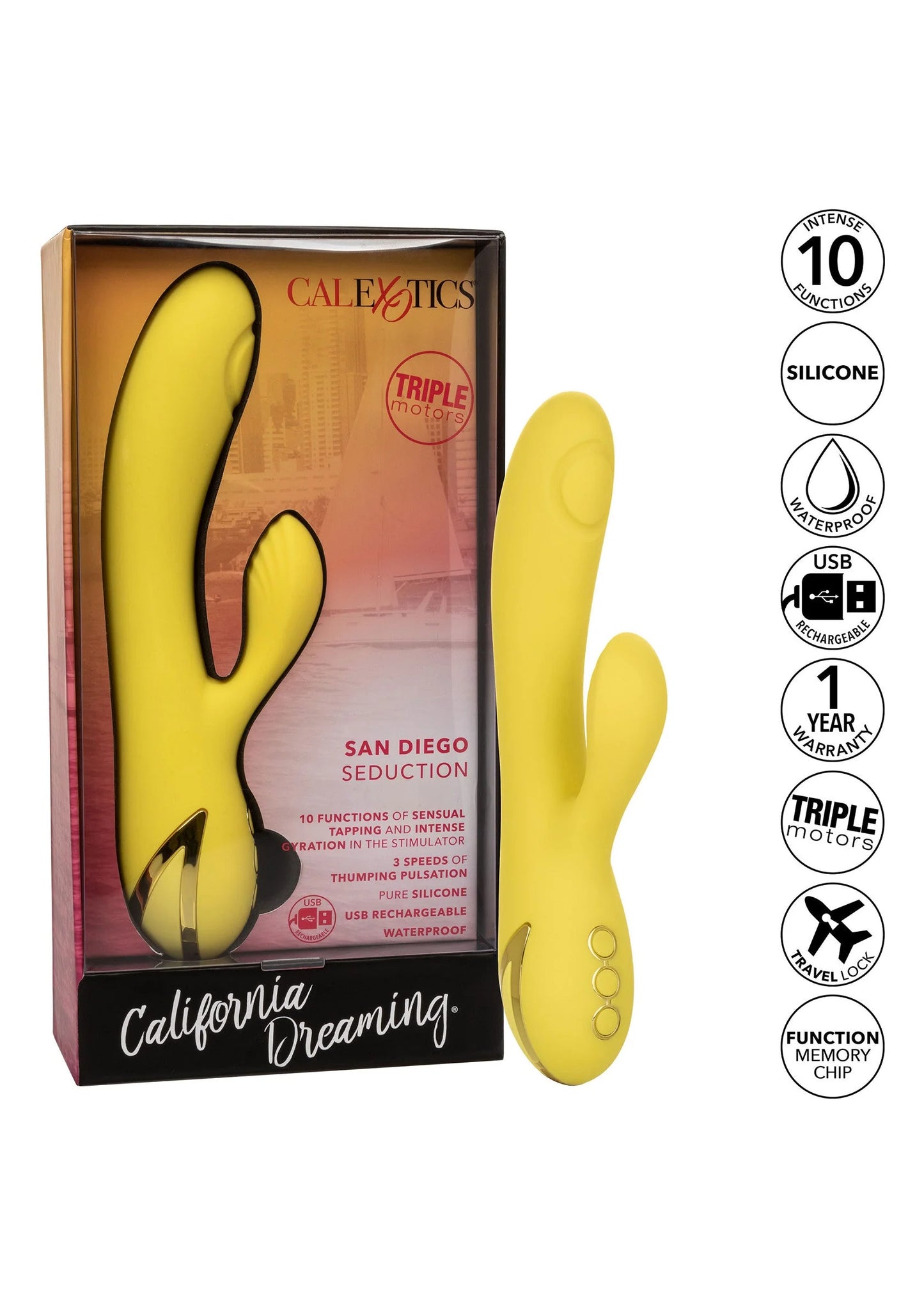 Beste vandaag nog: California Dreaming San Diego Seduction by CalExotics - bij Happytoys