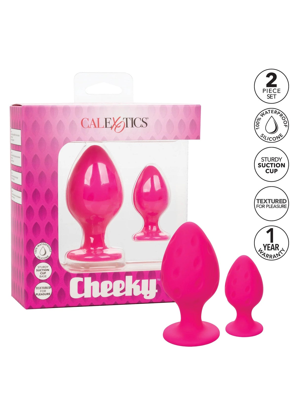 Bestel: Cheeky Buttplug by CalExotics - bij Happytoys: de erotische sex webshop | liever Happy dan Easy ⭐⭐⭐⭐⭐