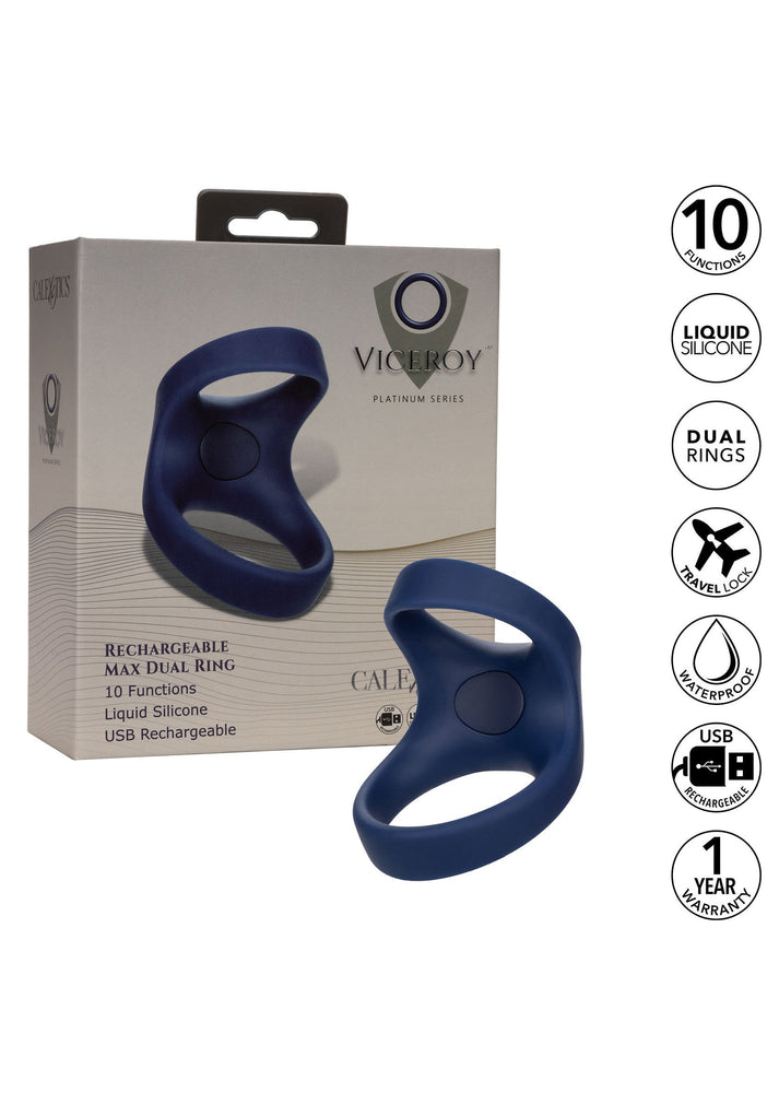 Rechargeable Max Dual Ring by CalExotics Viceroy