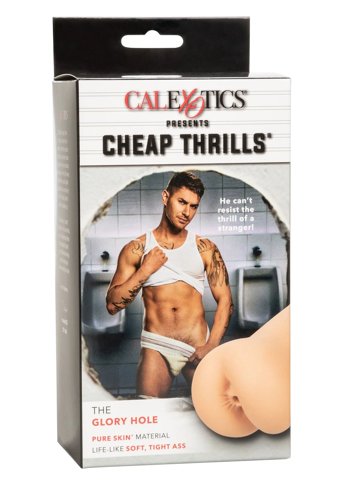 Bestel: Cheap Thrills The Glory Hole Masturbator Stroker by CalExotics - bij Happytoys: de erotische sex webshop | liever Happy dan Easy ⭐⭐⭐⭐⭐