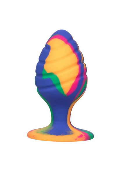 Cheeky Large Swirl Plug by CalExotics - Happytoys Sexshop: Toys for Feeling Happy & Easy 😊 - Discreet geleverd