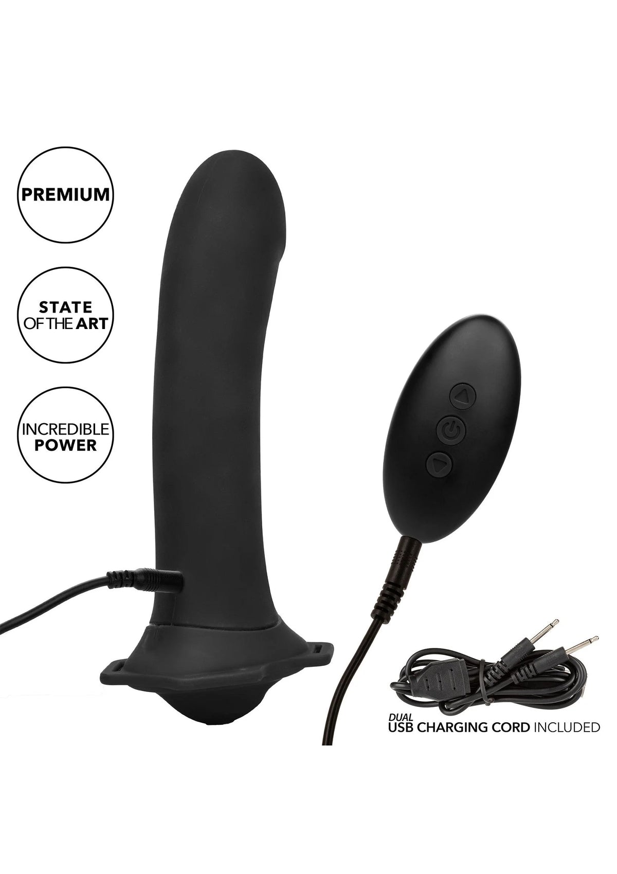 Bestel: Her Royal Harness Me2 Remote Rumbler Pegging Strap - On CalExotics - bij Happytoys: de erotische sex webshop | liever Happy dan Easy ⭐⭐⭐⭐⭐