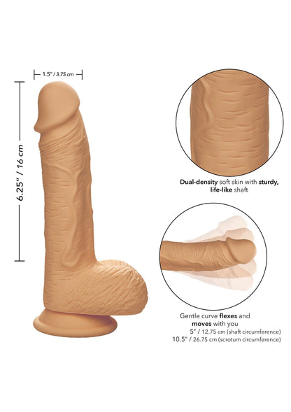 Bestel: Dual Density Silicone Stud Skin 6.25 inch by CalExotics - bij Happytoys: de erotische sex webshop | liever Happy dan Easy ⭐⭐⭐⭐⭐