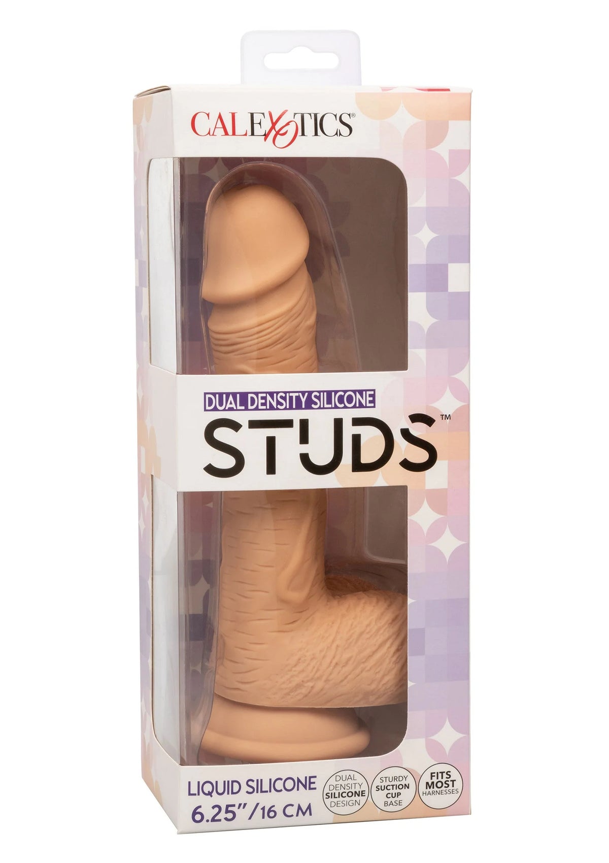 Bestel: Dual Density Silicone Stud Brown 6.25 inch by CalExotics - bij Happytoys: de erotische sex webshop | liever Happy dan Easy ⭐⭐⭐⭐⭐