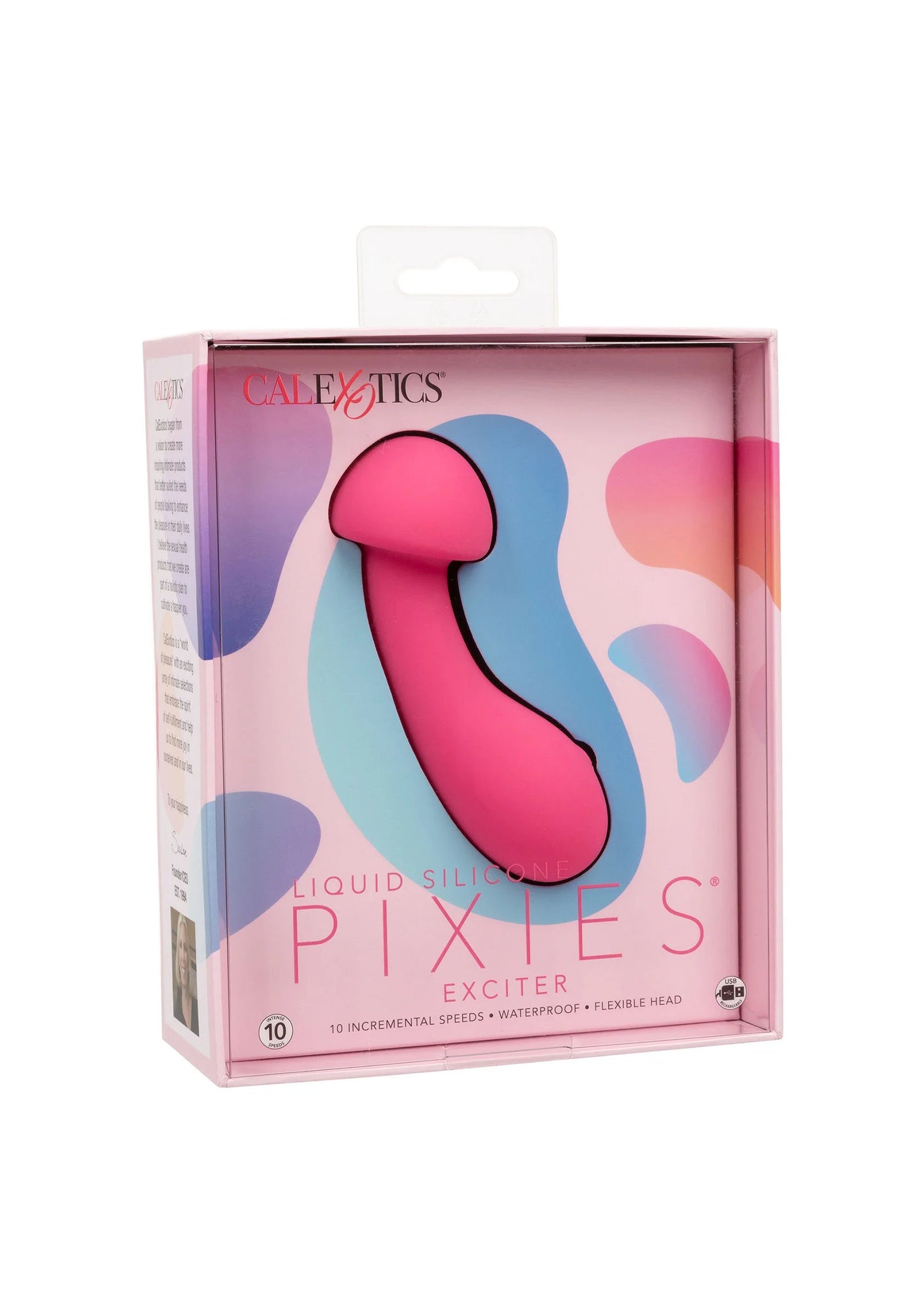 Beste vandaag nog: Liquid Silicone Pixies Exciter vibrator by CalExotics - bij Happytoys