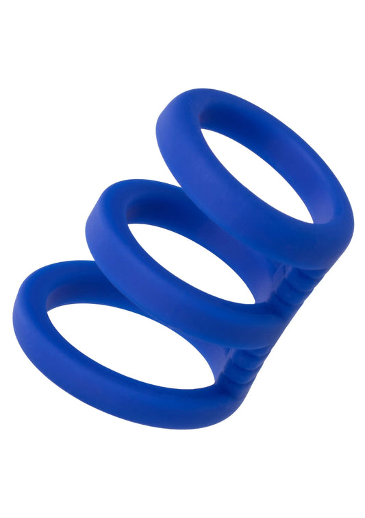 Bestel: CalExotics Admiral Triple Cock Cage - bij Happytoys: de erotische sex webshop | liever Happy dan Easy ⭐⭐⭐⭐⭐ - Default Title - 14793 - BLUE