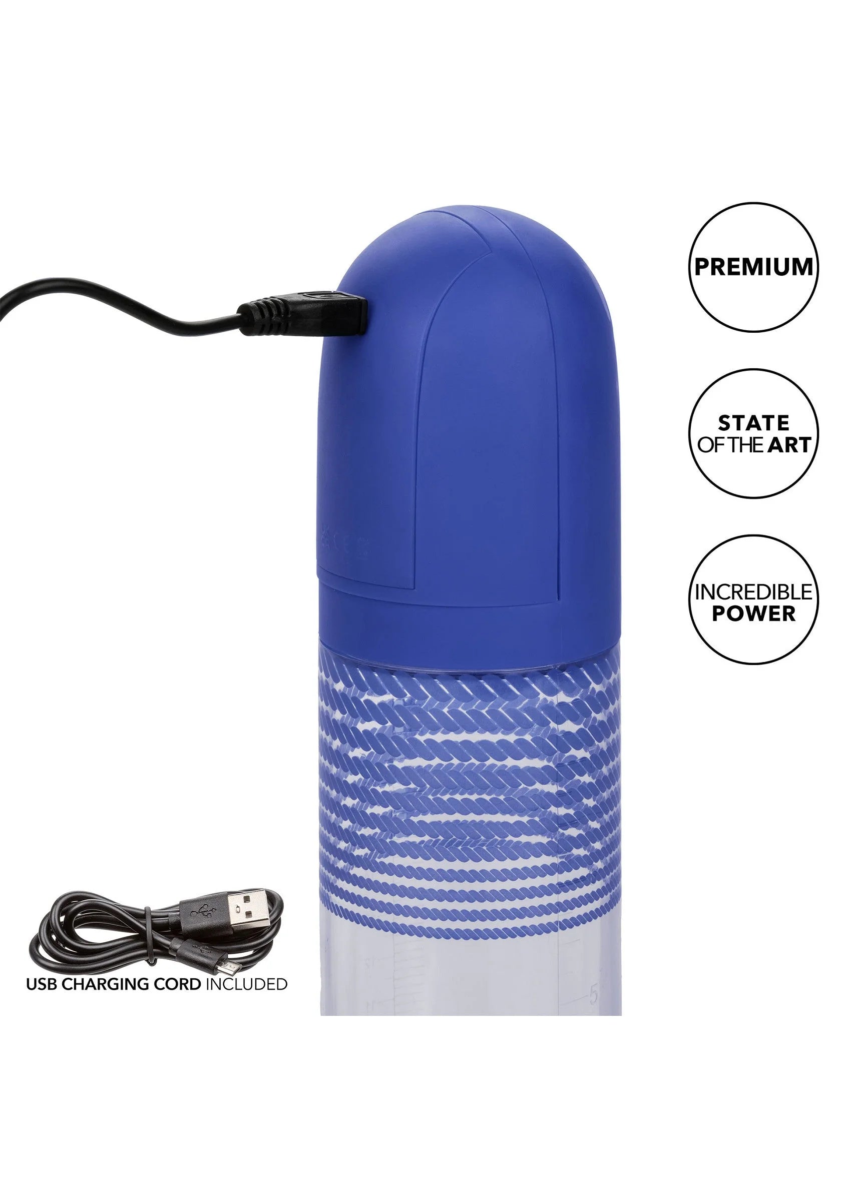 Beste vandaag nog: Admiral Rechargeable Rock Hard Pump Kit by CalExotics - bij Happytoys