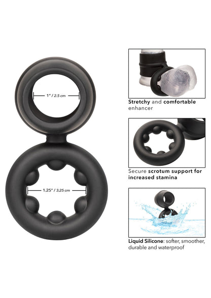 Alpha Dual Magnum Ring by CalExotics - Happytoys Sexshop: Toys for Feeling Happy & Easy 😊 - Discreet geleverd