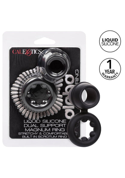 Alpha Dual Magnum Ring by CalExotics - Happytoys Sexshop: Toys for Feeling Happy & Easy 😊 - Discreet geleverd