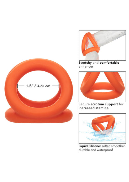 Alpha Tri-Ring by CalExotics - Happytoys Sexshop: Toys for Feeling Happy & Easy 😊 - Discreet geleverd