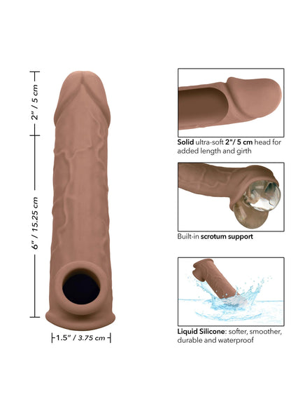 Bestel: Life - Like Extension 8 inch by CalExotics Performance Maxx - bij Happytoys: de erotische sex webshop | liever Happy dan Easy ⭐⭐⭐⭐⭐
