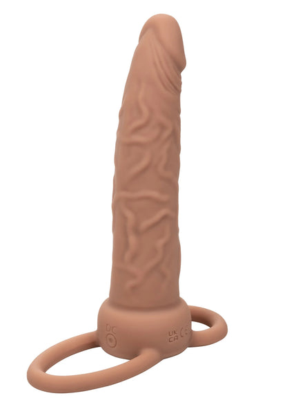 Bestel: Rechargeable Dual Penetrator by CalExotics - bij Happytoys: de erotische sex webshop | liever Happy dan Easy ⭐⭐⭐⭐⭐ - Bruin - 14894 - BROWN