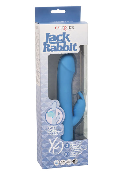 Bestel: Jack Rabbit Elite Rotating Rabbit vibrator by CalExotics - bij Happytoys: de erotische sex webshop | liever Happy dan Easy ⭐⭐⭐⭐⭐