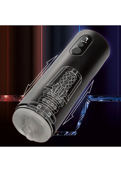Beste vandaag nog: Bionic Thrusting Masturbator by CalExotics - bij Happytoys Sexshop: Toys for Feeling Happy & Easy 😊