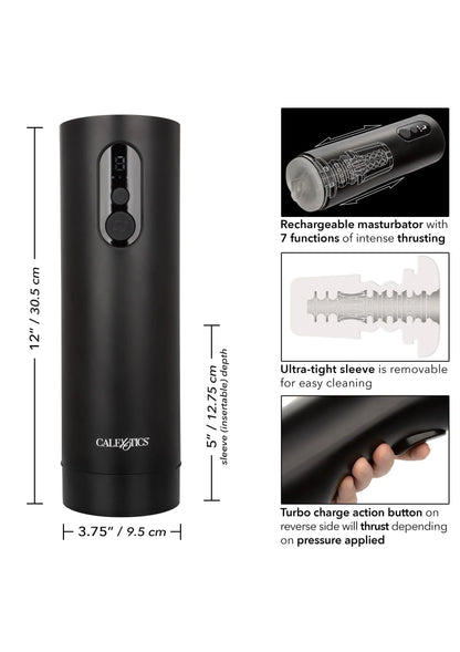 Beste vandaag nog: Bionic Thrusting Masturbator by CalExotics - bij Happytoys Sexshop: Toys for Feeling Happy & Easy 😊