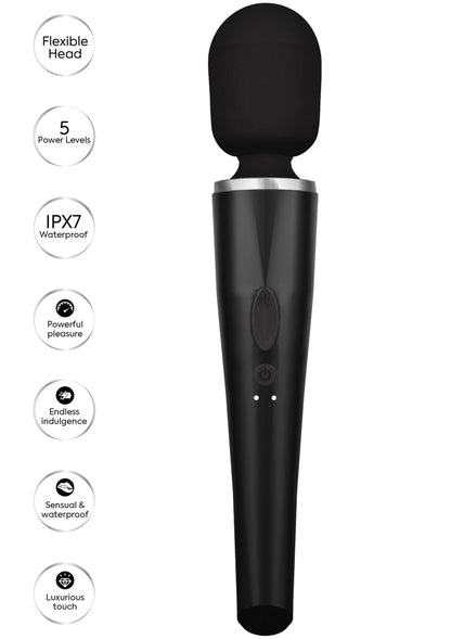 Bestel: Pro Wand Massager Red by Caresse - bij Happytoys: de erotische sex webshop | liever Happy dan Easy ⭐⭐⭐⭐⭐