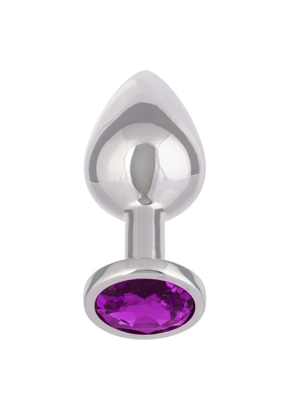 Bestel: Jewel Large Amethyst Plug by CalExotics - bij Happytoys: de erotische sex webshop | liever Happy dan Easy ⭐⭐⭐⭐⭐ - Default Title - 16513 - PURPLE