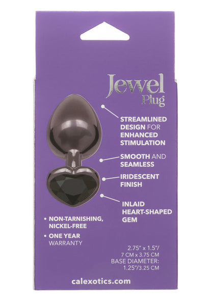 Diamond Heart Plug Large by CalExotics