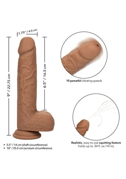 Squirting Vibrating Fuck Stick by CalExotics