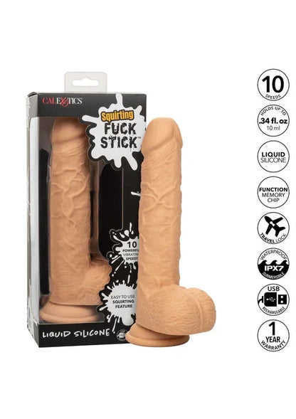 Squirting Vibrating Fuck Stick by CalExotics