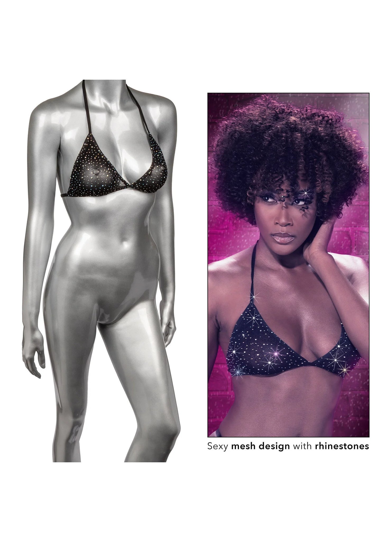 Bestel: Radiance Triangle Bikini Top by CalExotics - bij Happytoys: de erotische sex webshop | liever Happy dan Easy ⭐⭐⭐⭐⭐