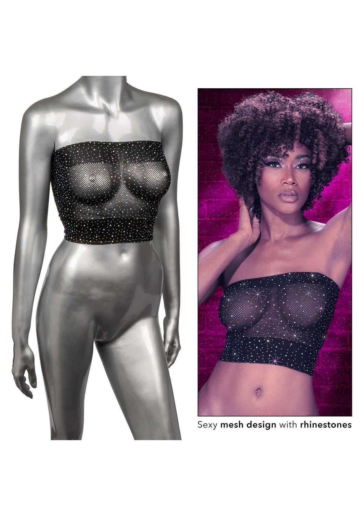 Bestel: Radiance Bandeau Top by CalExotics - bij Happytoys: de erotische sex webshop | liever Happy dan Easy ⭐⭐⭐⭐⭐