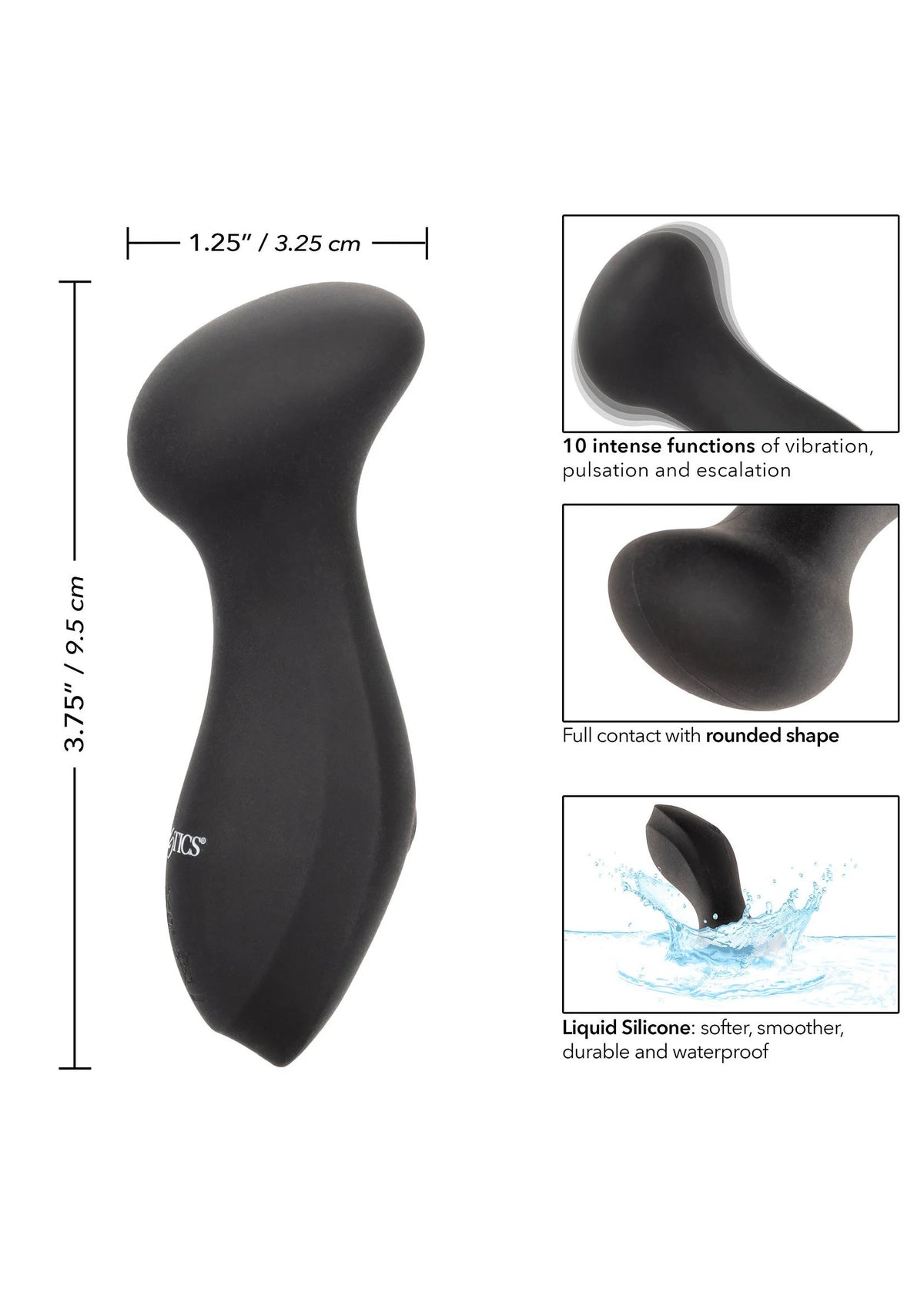 Bestel: Boundless Mini Massager by CalExotics - bij Happytoys: de erotische sex webshop | liever Happy dan Easy ⭐⭐⭐⭐⭐