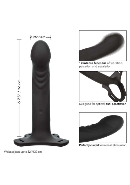 Bestel: Boundless Rechargeable Multi - Purpose Harness by CalExotics - bij Happytoys: de erotische sex webshop | liever Happy dan Easy ⭐⭐⭐⭐⭐
