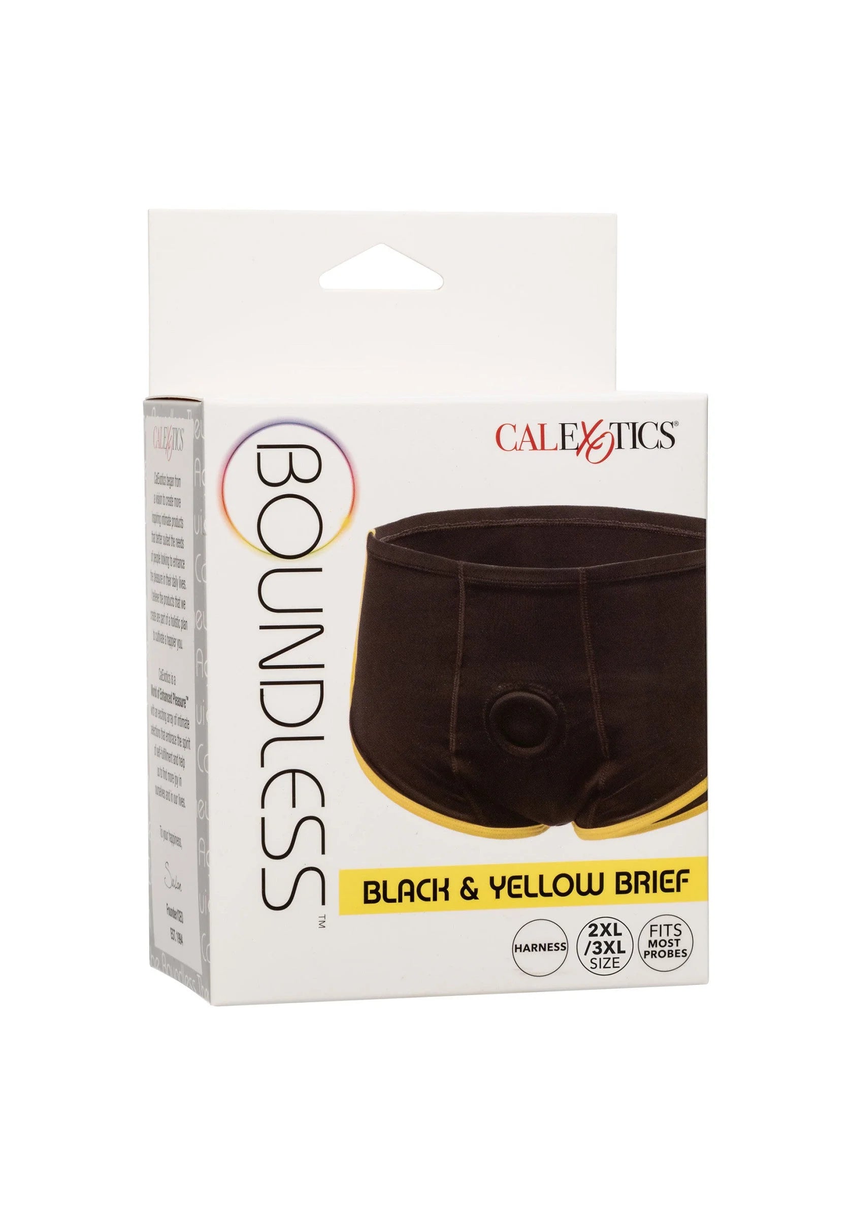 Beste vandaag nog: Boundles Brief by CalExotics - bij Happytoys Sexshop: Toys for Feeling Happy & Easy 😊 - L/XL - 16661 - BLACK - L/XL