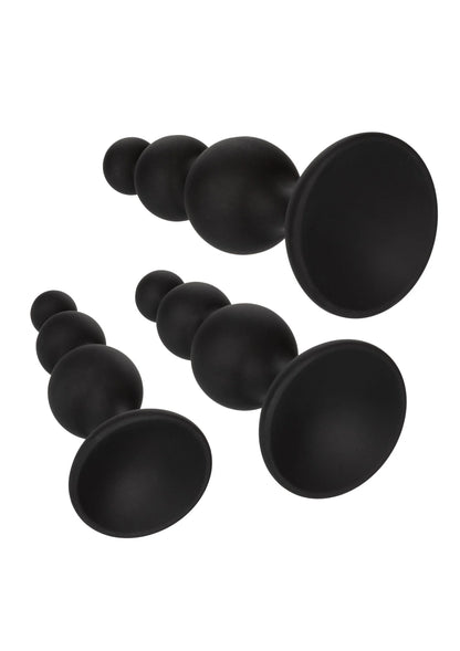 Bestel: Silicone Beaded Anal Kit by CalExotics - bij Happytoys: de erotische sex webshop | liever Happy dan Easy ⭐⭐⭐⭐⭐