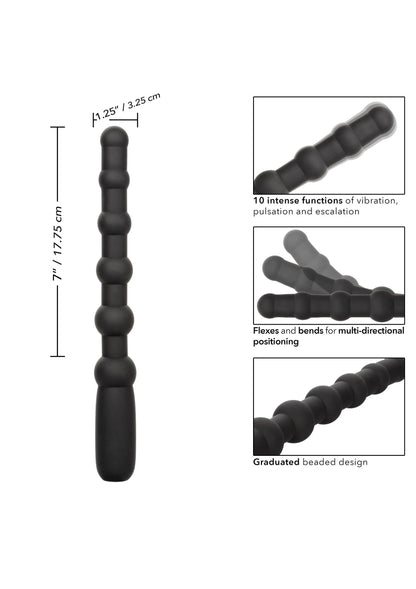 Bestel: Rechargeable X - 10 Beads by CalExotics - bij Happytoys: de erotische sex webshop | liever Happy dan Easy ⭐⭐⭐⭐⭐