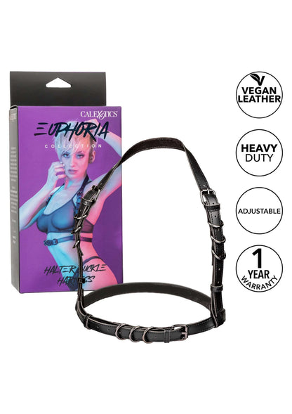 Bestel: Euphoria Collection Halter Buckle Harness by CalExotics - bij Happytoys: de erotische sex webshop | liever Happy dan Easy ⭐⭐⭐⭐⭐