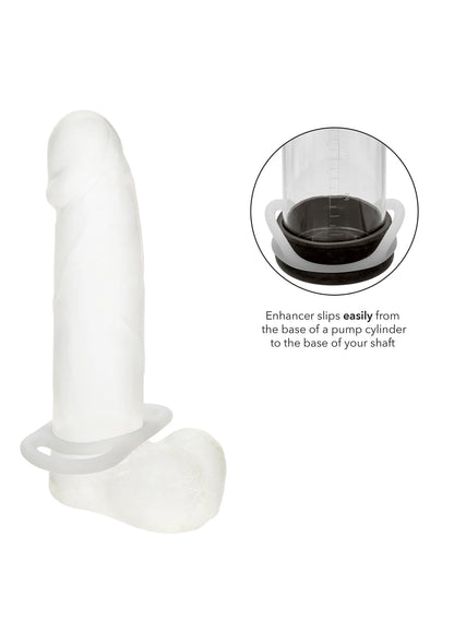 Bestel: Silicone Commander Ring by CalExotics - bij Happytoys: de erotische sex webshop | liever Happy dan Easy ⭐⭐⭐⭐⭐