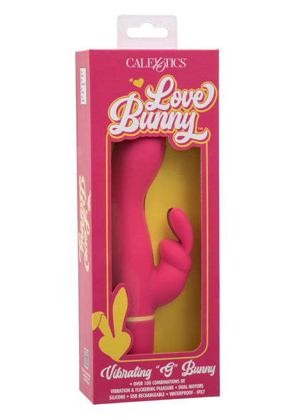Bestel: Love Bunny Vibrating 'G” Bunny by CalExotics - bij Happytoys: de erotische sex webshop | liever Happy dan Easy ⭐⭐⭐⭐⭐