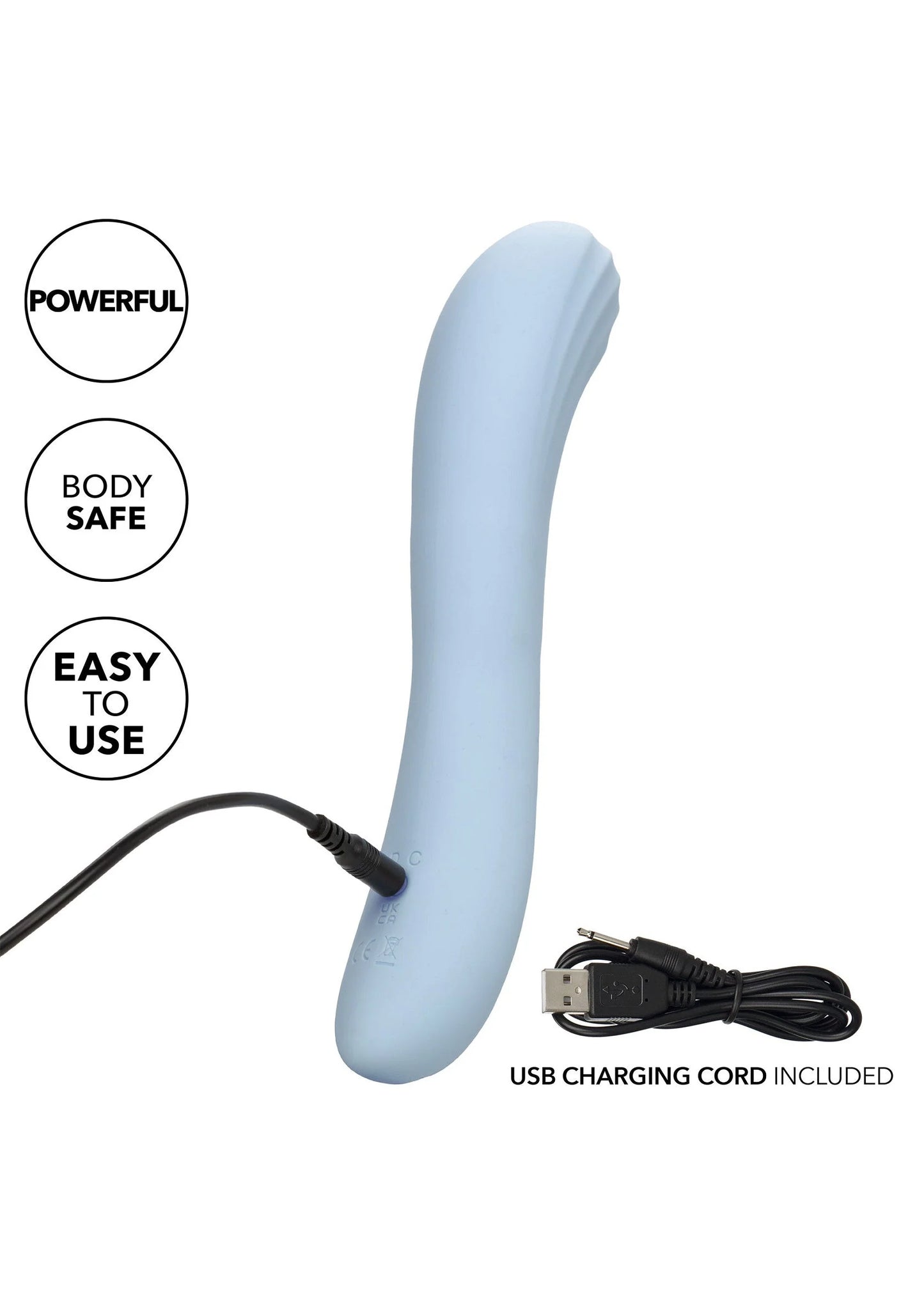 Bestel: Azure Contoured G by CalExotics - bij Happytoys: de erotische sex webshop | liever Happy dan Easy ⭐⭐⭐⭐⭐