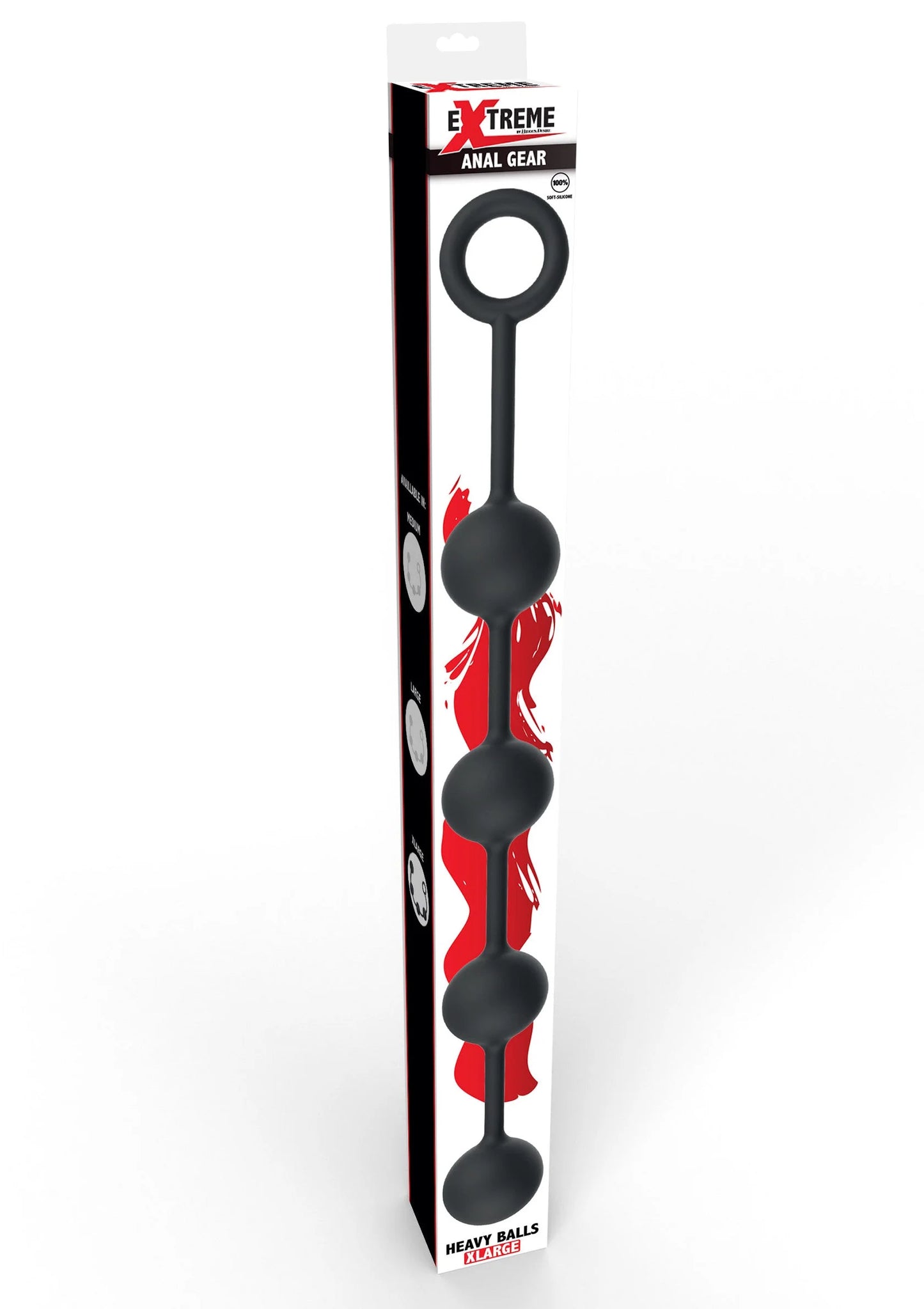 Beste vandaag nog: Extreme Heavy Anal Balls XLarge by Hidden Desire - bij Happytoys