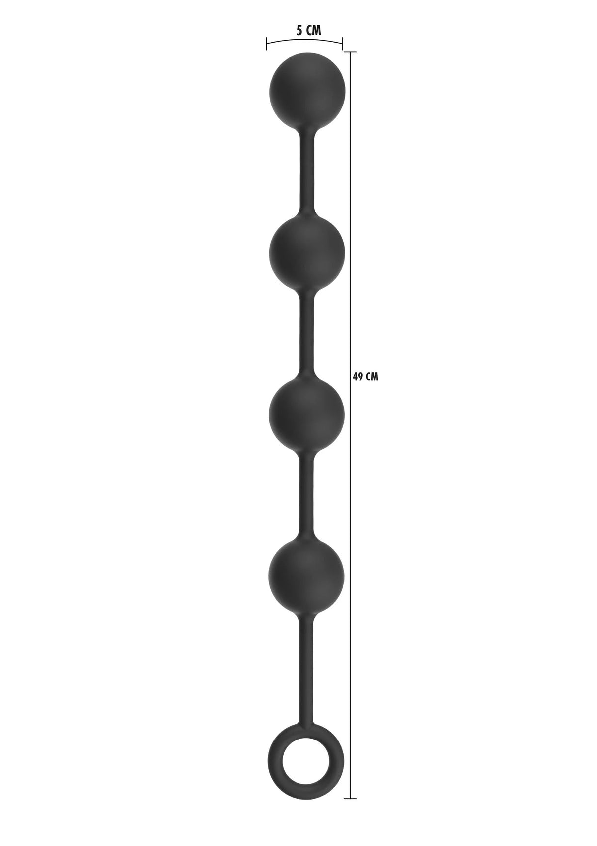 Beste vandaag nog: Extreme Heavy Anal Balls XLarge by Hidden Desire - bij Happytoys
