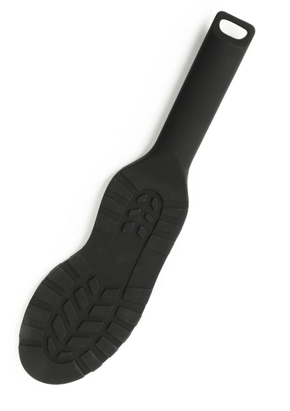 Bestel: Dirty Footprint Paddle - bij Happytoys: de erotische sex webshop | liever Happy dan Easy ⭐⭐⭐⭐⭐ - Default Title - 16831 - BLACK