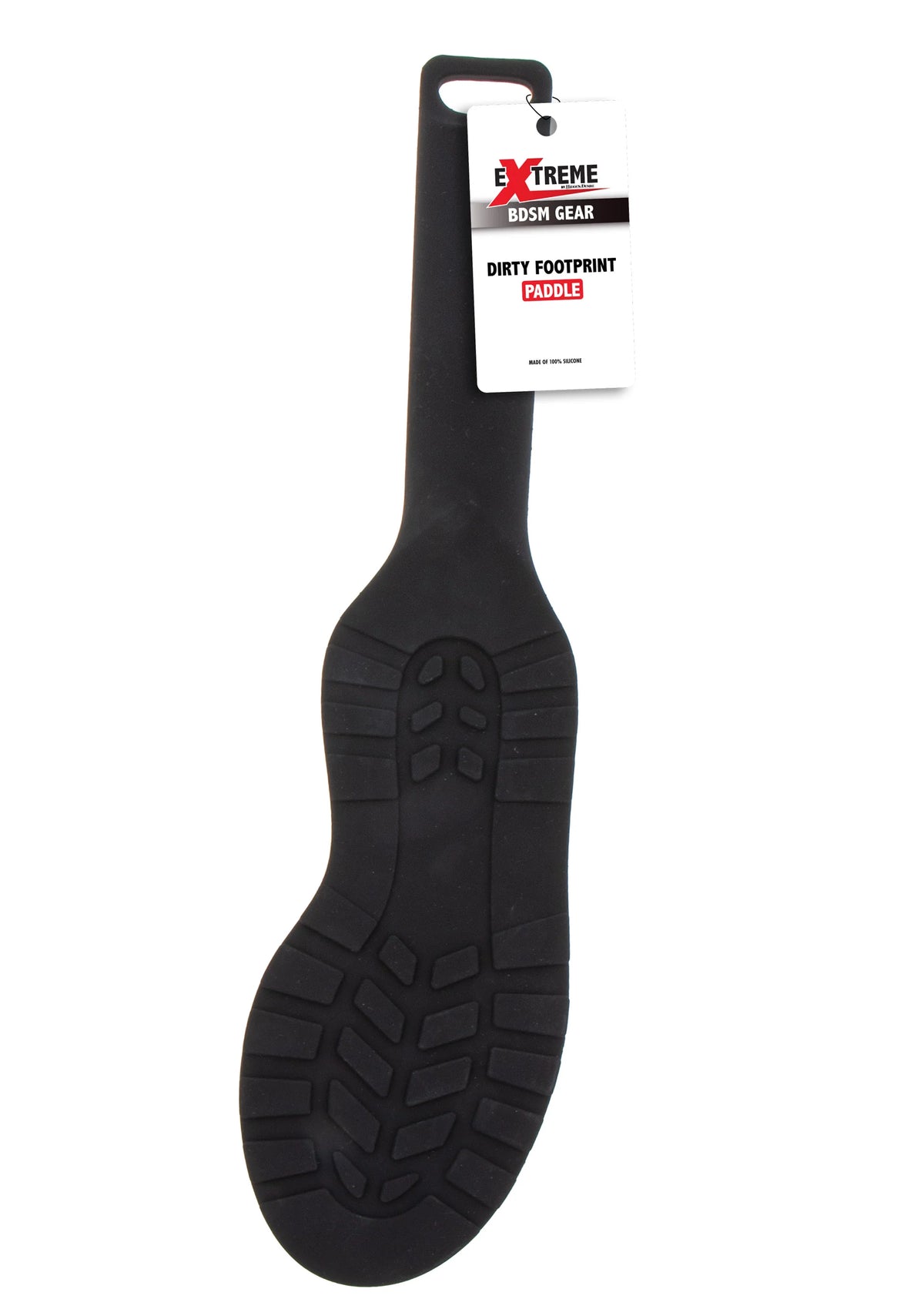 Bestel: Dirty Footprint Paddle - bij Happytoys: de erotische sex webshop | liever Happy dan Easy ⭐⭐⭐⭐⭐