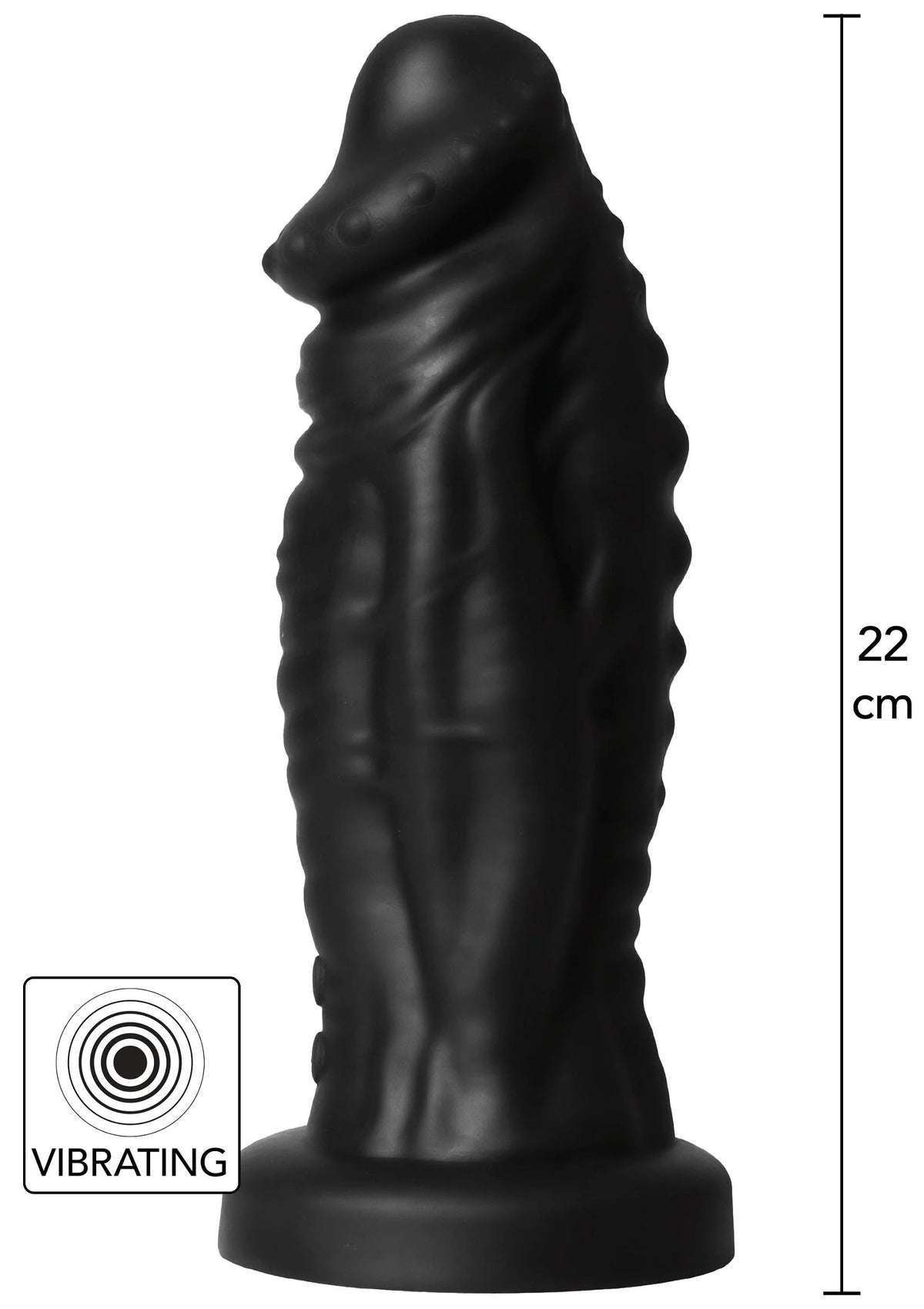 Bestel: Extreme Vibrating Devil Monster Dildo by Hidden Desire - bij Happytoys.nl, happytoys.be, Happytoys.ae: erotische sex webshop | liever Happy dan Easy ⭐⭐⭐⭐⭐ - Default Title - 16840 - BLACK
