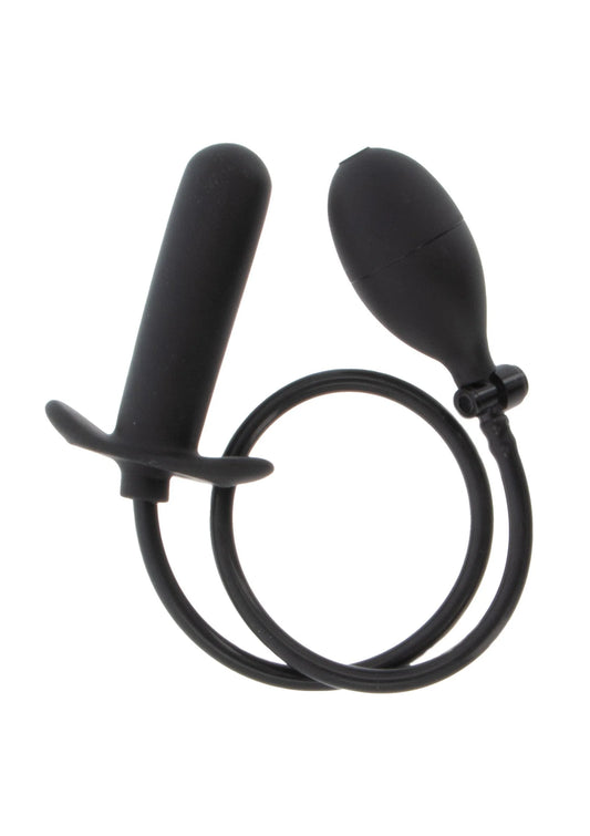 Bestel: Inflatable Smooth Plug Starter - bij Happytoys: de erotische sex webshop | liever Happy dan Easy ⭐⭐⭐⭐⭐ - Default Title - 16851 - BLACK