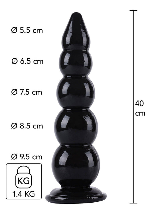 Bestel: Buttplug Balls 40 cm by Hidden Desire - bij Happytoys.nl, happytoys.be, Happytoys.ae: erotische sex webshop | liever Happy dan Easy ⭐⭐⭐⭐⭐ - Default Title - 16873 - BLACK