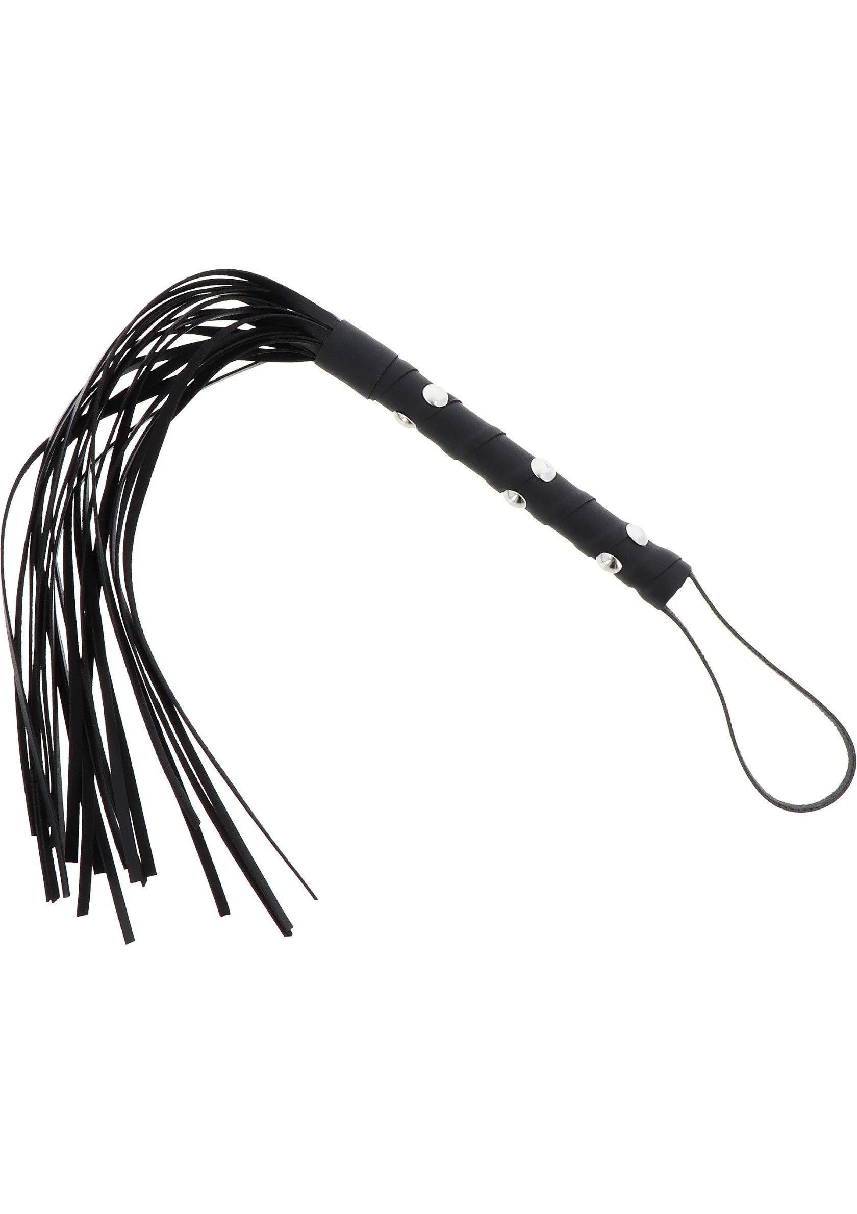 Beste vandaag nog: Extreme Short Studded Flogger Whip by Hidden Desire - bij Happytoys Sexshop: Toys for Feeling Happy & Easy 😊