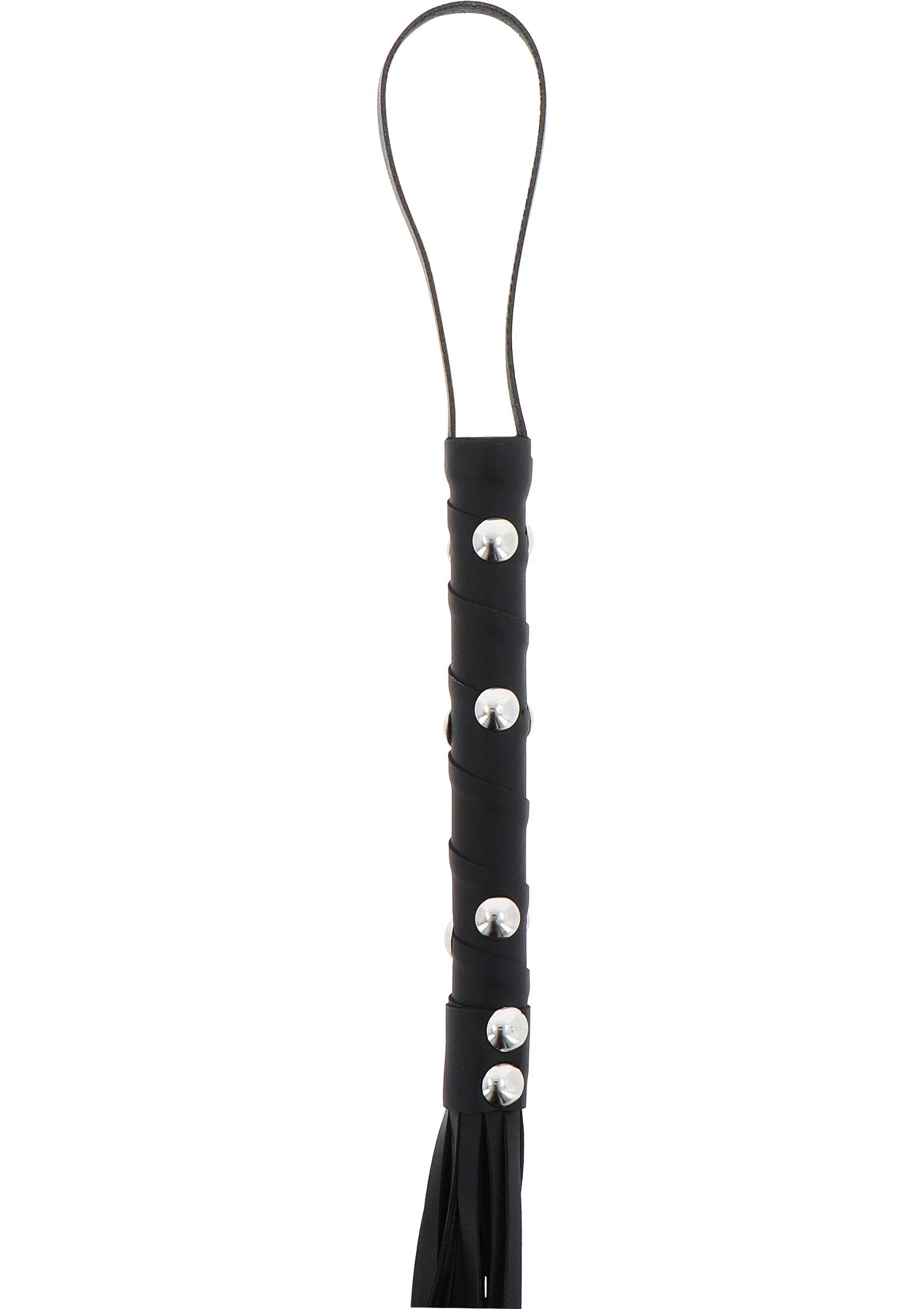 Beste vandaag nog: Extreme Short Studded Flogger Whip by Hidden Desire - bij Happytoys Sexshop: Toys for Feeling Happy & Easy 😊